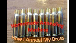 DIY Homemade Brass Annealer  Annealing Station [upl. by Veron]