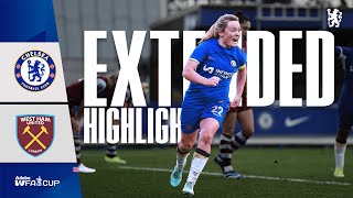 Chelsea Women 31 West Ham Women  HIGHLIGHTS amp MATCH REACTION  Chelsea 202324 [upl. by Vasya596]