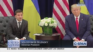 President Trump meets with Ukrainian President Volodymyr Zelensky [upl. by Deborath617]