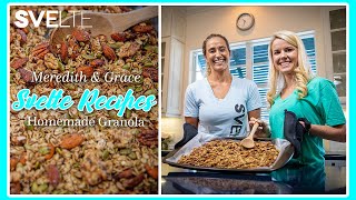 Easy Homemade Healthy Granola Recipe  Svelte [upl. by Valencia813]