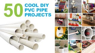 50 Cool DIY Projects and Ideas Using PVC Pipes [upl. by Carli]