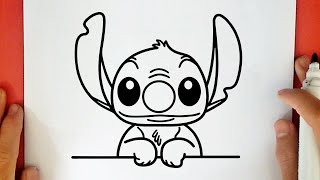 COMMENT DESSINER STITCH [upl. by Odlaumor]