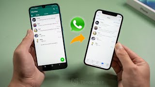 How to Transfer WhatsApp from Android to iPhone iPhone 1211X87 Supported [upl. by Patrich]