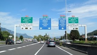 France A43  N201 Chambéry [upl. by Htidra]