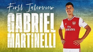 🇧🇷 Gabriel Martinellis first Arsenal interview [upl. by Giustino]