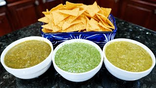 How to make The BEST Salsa Verde Recipe  Boiled Fresh or Roasted Salsa [upl. by Corder]