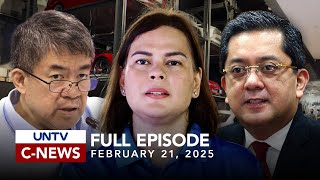 UNTV CNEWS  February 21 2025 [upl. by Maryjane]