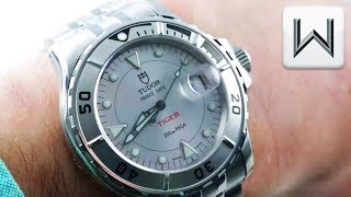 Tudor Hydronaut Prince Date Tiger Dial 89190 Luxury Watch Review [upl. by Imaj]