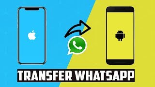 How to Transfer WhatsApp from iPhone to Android 3 Simple Steps [upl. by Airdua]