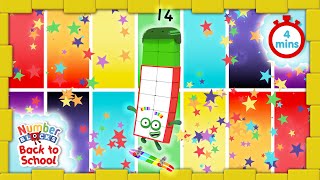 All the Best Fourteen Moments  Level 3  Numberblocks [upl. by Rhpotsirhc]