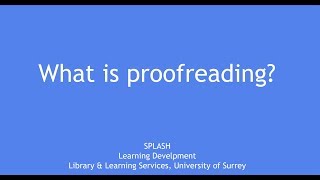 What is proofreading [upl. by Annovad]