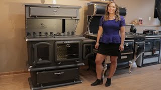 Wood Cook Stove Comparison Elmira Fireview Vs JA Roby Chief [upl. by Ffirahs]