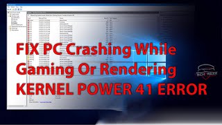 Windows PC How to fix Kernel Power 41 63 Critical Error  Crashing And Freezing While gaming [upl. by Arretak308]