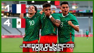 México 41 Francia  Olimpiadas Tokio 2021  Resumen y Goles • [upl. by Webb]