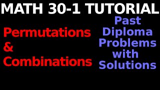 Math 301  Perms amp Combs EXAM PREP [upl. by Teri]