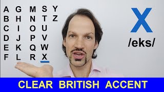 How To Pronounce The English Alphabet BRITISH PRONUNCIATION [upl. by Sevik78]