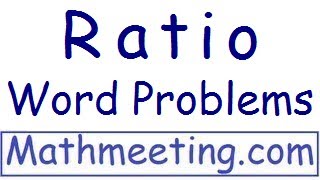 Ratios  Introduction and word problems [upl. by Gilmer]