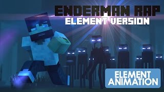 MINECRAFT ENDERMAN RAPELEMENT VERSION [upl. by Kirat110]