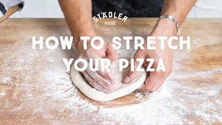 How to Stretch Pizza Dough [upl. by Willyt]