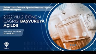 TÜBİTAK2209 başvuru formu [upl. by Arutek]