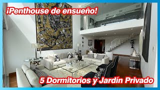 Penthouse de 600 m² en Miraflores  5 dormitorios y jardín privado en terraza  full automatizado 🤖 [upl. by Calypso]