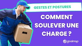 Gestes et postures  Comment soulever une charge correctement [upl. by Aderf193]