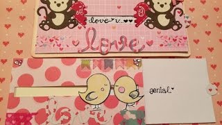 DIY Tarjeta deslizable sorpresa card making [upl. by Epilef789]