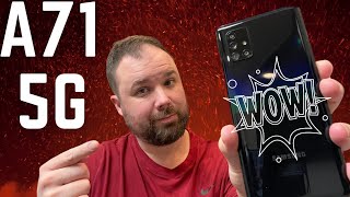 The Samsung Galaxy A71 5G Is SUPER IMPRESSIVE [upl. by Favata]