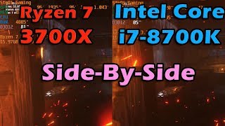 3700X vs 8700K AMD Ryzen 7 3700X vs Intel Core i78700K [upl. by Brandea]