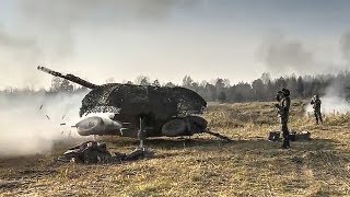 Oerlikon GDF 35mm Twin Cannon – Air Defense Artillery Live Fire Exercise [upl. by Chapell]