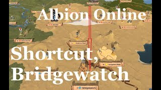 Albion Online  Caerleon to Bridgewatch fast almost safely [upl. by Venetia]