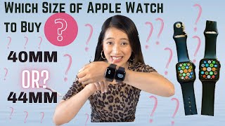 Which Size of Apple Watch Should you buy 40mm or 44mm Is it bigger the better [upl. by Schmitz]