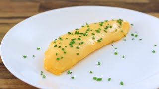 French Omelette Recipe  How to Make French Omelet [upl. by Rorke]