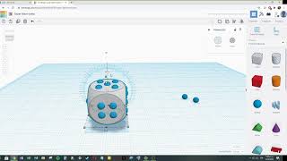 Dado en Tinkercad [upl. by Kailey]
