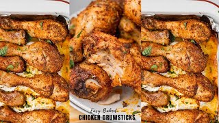 Easy Baked Chicken Drumsticks [upl. by Harad]