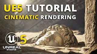 Unreal Engine 5 Beginner Tutorial  Cinematic Renders in UE5 [upl. by Acireed169]