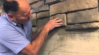 Step 4 Applying the stone veneer Stone Veneer Installation [upl. by Karola148]