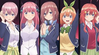 Gotoubun no Hanayome Opening Full Season 2  Gotoubun no Katachi Full Version Color Coded  Lyrics [upl. by Caresse]