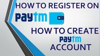 How To Register On Paytm Or Create Account On Paytm [upl. by Agustin]