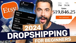 How To Start Dropshipping On Etsy BEGINNERS TUTORIAL [upl. by Avruch]