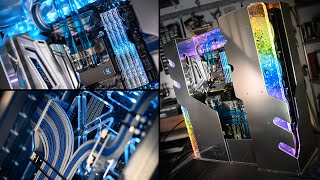 Project ROYAL Crystal  Building a CUSTOM PC for GSkill from SCRATCH  bittech Modding [upl. by Lucita293]