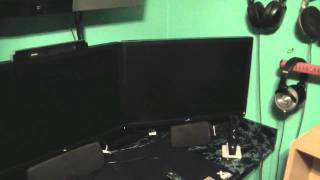 Ergotech Triple Monitor Stand 100D16B03 Review [upl. by Lowndes]