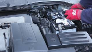 VW Passat B6 20052011 Battery Removal and Replacement  Guide for How to remove amp access battery [upl. by Ehc]