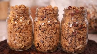 Granola 3 Delicious Ways [upl. by Lihcox]