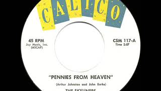 1960 HITS ARCHIVE Pennies From Heaven  Skyliners [upl. by Haelat]