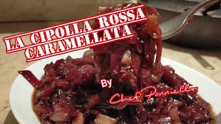 Cipolla caramellata rossa in agrodolce [upl. by Nelehyram]