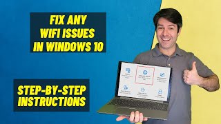 7 Ways to Fix a Computer That Cant Find or Connect to Wifi Windows 10 Laptops amp Desktops [upl. by Adeehsar]