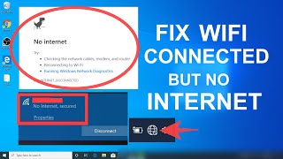 How To Fix WiFi Connected But No Internet Access On Windows 10  5 Ways [upl. by Bev]