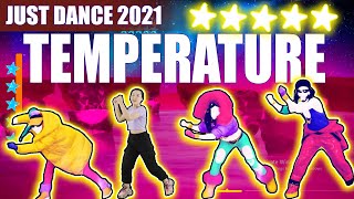 Just Dance 2021  Temperature by Sean Paul  All Perfect  Gameplay [upl. by Werbel]