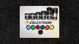 Celestron 125quot Eyepiece and Filter Kit Review [upl. by Tammara]